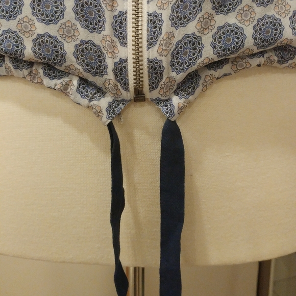 Club Monaco Silk Zip-up Jacket - Picture 3 of 5